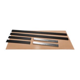 Extra police pro kovový regál RIVET s HDF policí, 180x60 cm - Hover