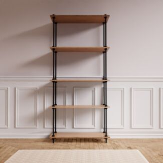 Kovové regály v industriálním stylu DECO, 185x85x35 cm