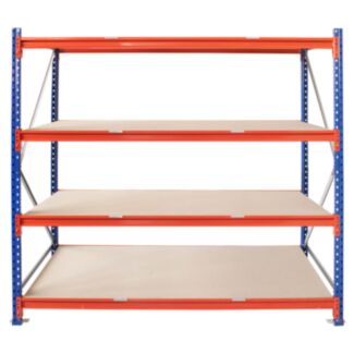 REGÁL LONGSPAN, Kovový regál 200x150x80cm, 1000kg na DTD polici