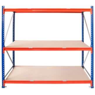 REGÁL LONGSPAN, Kovový regál přídavný modul 200x150x80cm, 1000kg na DTD polici