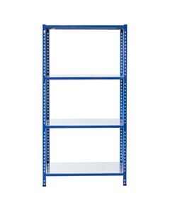 Bezšroubový kovový regál 250x100 cm (VxŠ) L profil