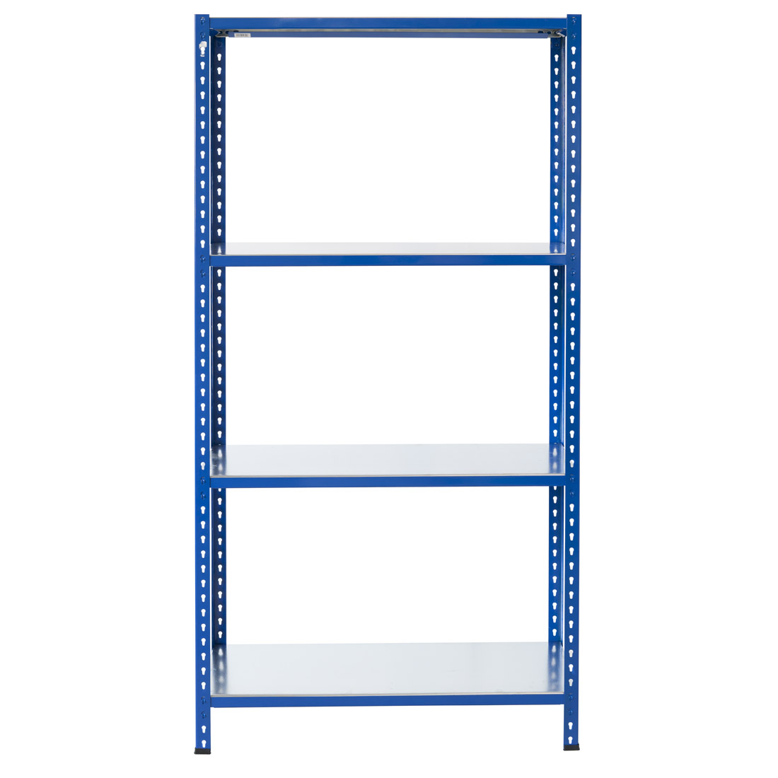 Bezšroubový kovový regál 250x100 cm (VxŠ) L profil